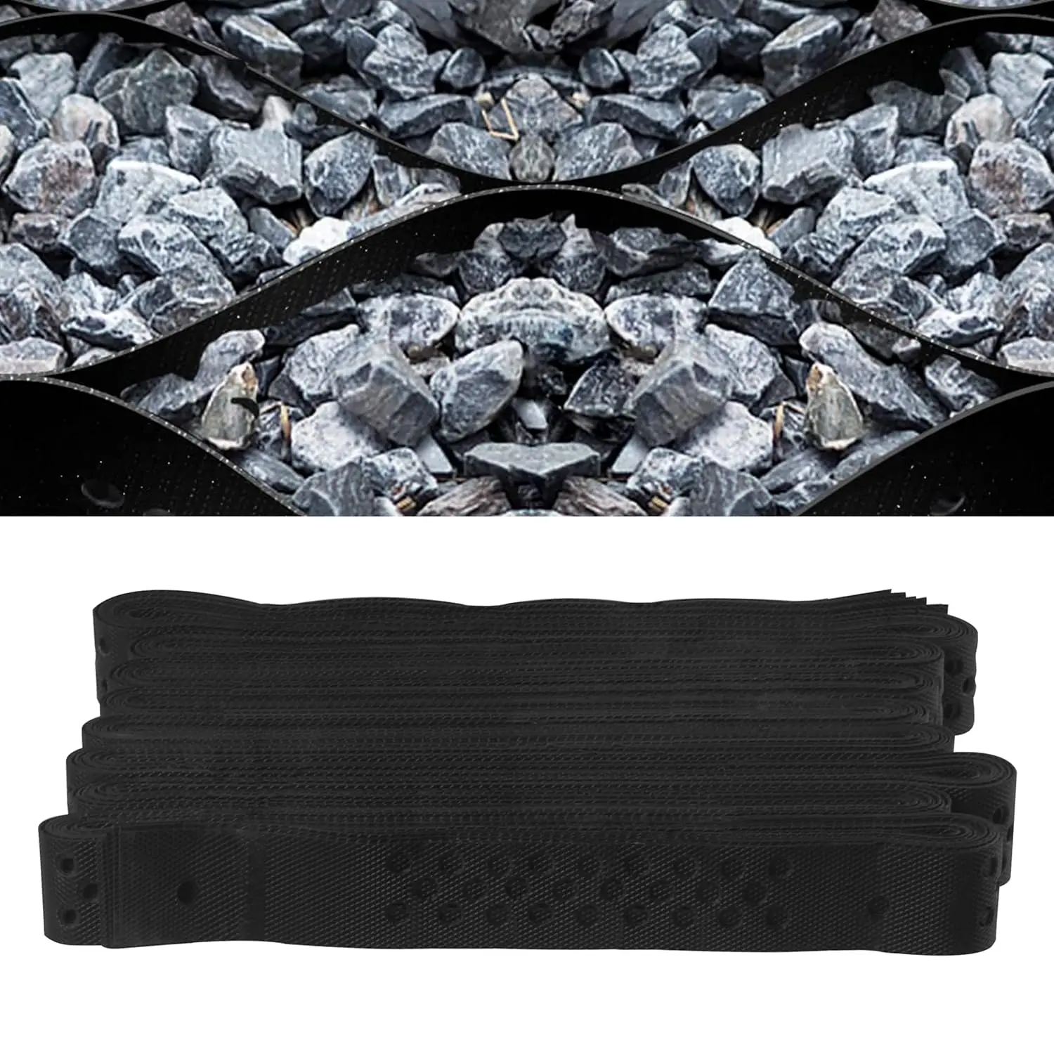 2" Thick Ground Grid 13.6 x 4 FT, Gravel Retainer 1880 LBS Per Sq ft, Geo Grid Driveway Stabilization for DIY Patio Walkway Driving RV Parking Slopes and Garden, Foot Traffic, Hdpe Material