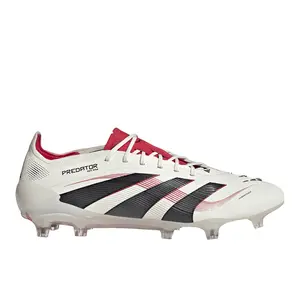 adidas Mens Predator Elite Firm Ground Soccer Cleats  - Off White