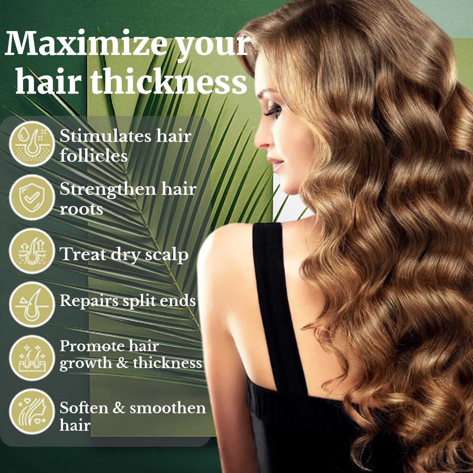 Batana Oil for Hair,Hair Oil with Rosemary for Hair Growth - 100% Organic Batana Oil ,Healthy Hair, Make Hair Longer Fuller Thicker, Organic Batana Oil with Rosemary,Organic Rosemary Oil Vitamin E Nourish Scalp,for All Hair Types
