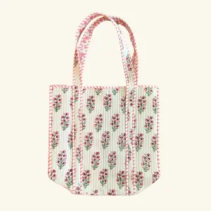 Reversible Clover Tote Bag