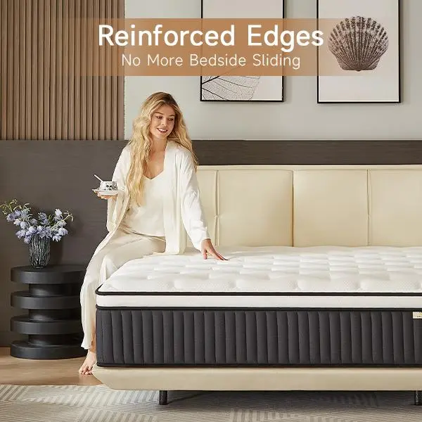 ZYLUMI Twin XL Latex Mattress - Natural & Breathable