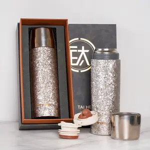 Titanium Thermos 36Hour Hot/Cold 500ml 17oz Super Light Weight High Tech Material