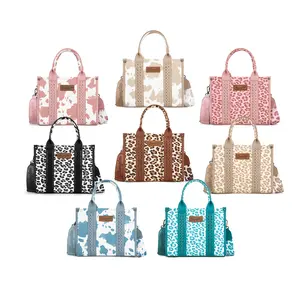 Wrangler Concealed Carry Tote/Crossbody Bag for Women Western Purse Boho Top Handle Satchel Handbag with Signature Strap TikTokShopJumpstartSale