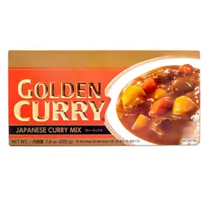Golden Curry Japanese Curry Mix Mild 7.8 oz 220 g Authentic Flavor No Meat Vegetarian Friendly 12 Servings