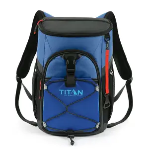 24 Can, 16 Quart Backpack Cooler, Ocean Blue