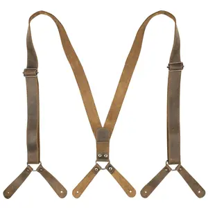 Rustic Button End Suspenders