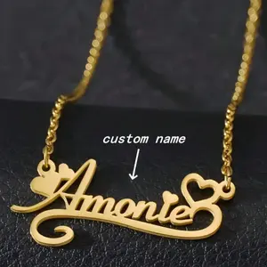 Custom Name Necklaces – Unique Gifts for Mom, Her, Him, Birthday, Graduation, Valentine’s Day