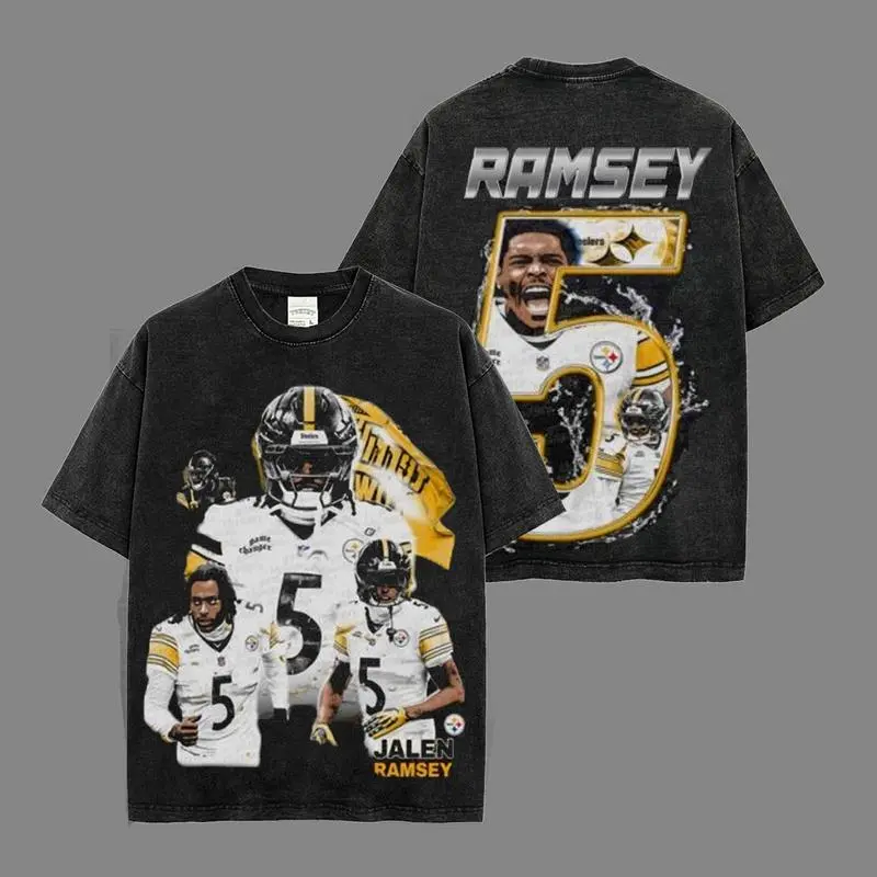 Game Day Outfit Jalen Ramsey 5 Lightweight 100_ Cotton T-Shirt, The As Advertised T-Shirt, The Nation Shirt, Sunday Football Shirt, Game Day Shirt