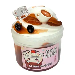 Cold brew clear and butter slime