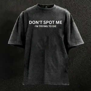 Don't spot me  Washed Graphic Tees Funny Japanese Cartoon Distressed Shirt 90s Vintage Streetwear Unisex Summer Gift
