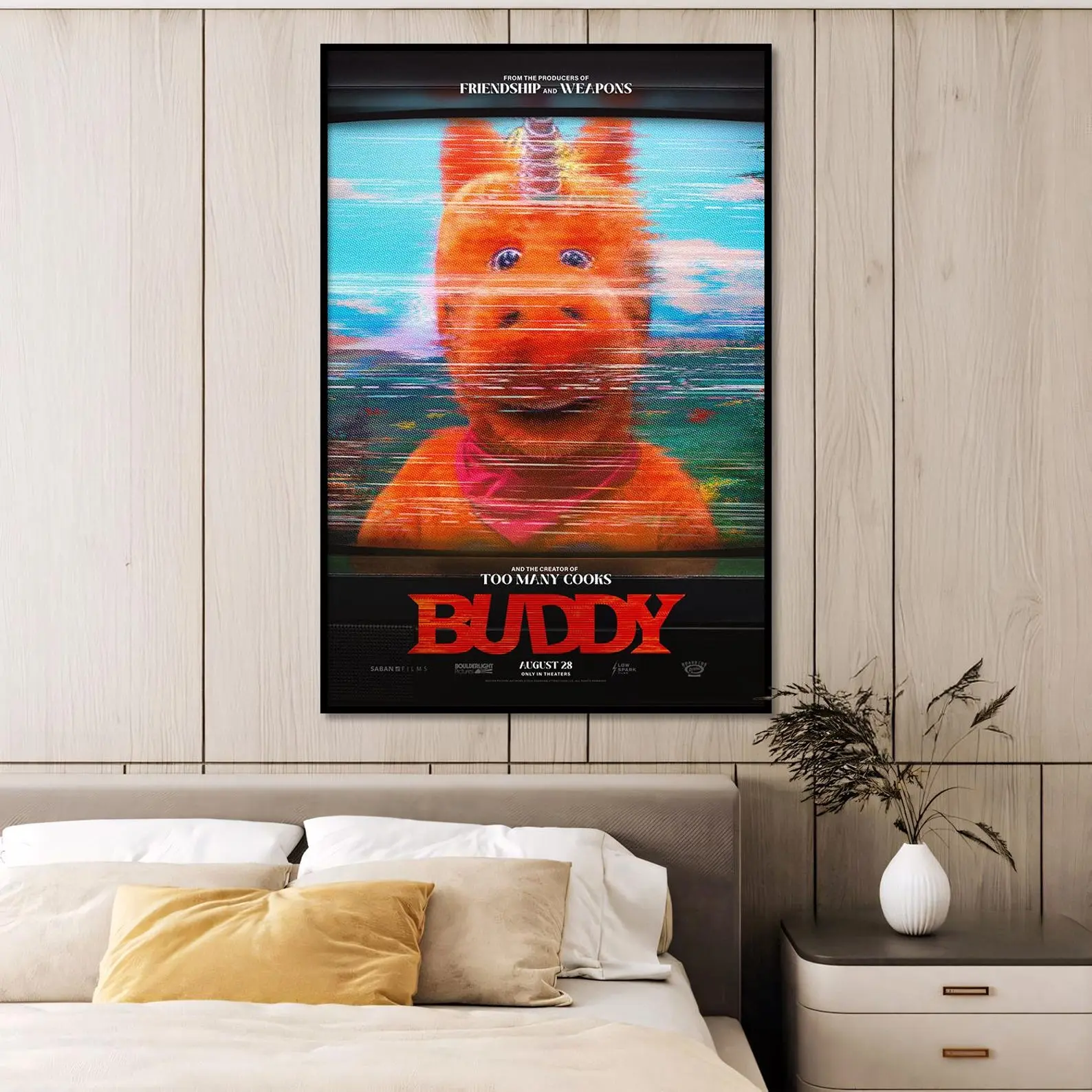 Buddy Movie poster,Frameless posters,Vintage posters,Holiday gift,Room decorations,Christmas gifts