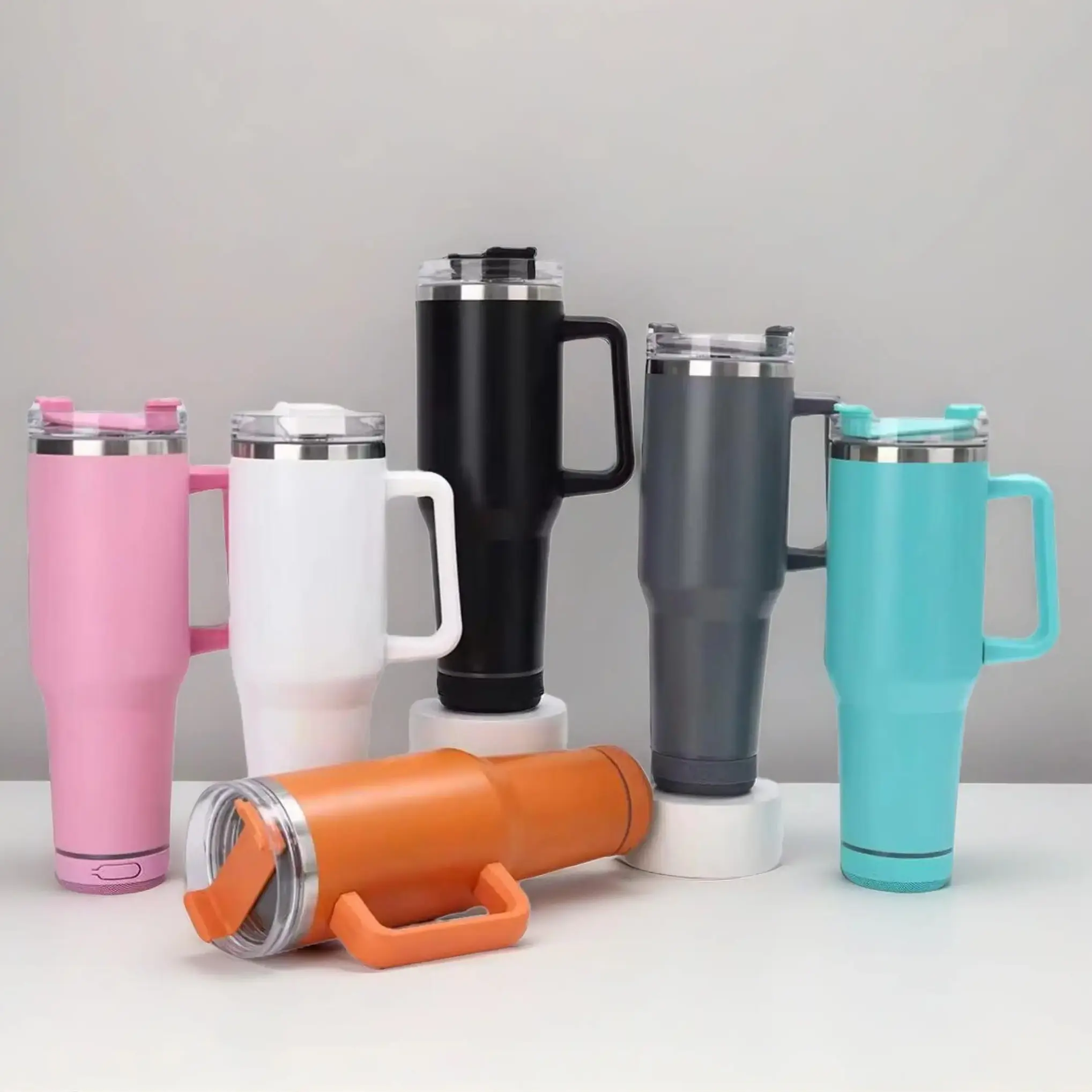 Bluetooth Tumbler Speaker Cup - Water Bottle Reusable