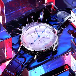 FEICE FM202 Men's fully automatic mechanical wristwatch, stylish springtok watch, simple and retro waterproof men's wristwatch
