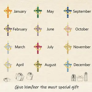 Tewiky Colorful Simple Crown & Cross Pendant Choker Necklace For Women & Men & Girls Pretty Necklace For Daily Party Clothing Decor Trendy All-match & Exquisite Jewelry For Trending  jewellery For Valentine's Day billie grammy necklace
