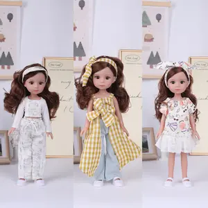 34cm Princess Doll Hair Eyes Soft Skin, Fashion Clothes and Headwear, Christmas Gift for Girls, Collector's Item, Dolls Gifts, Collectible Dolls