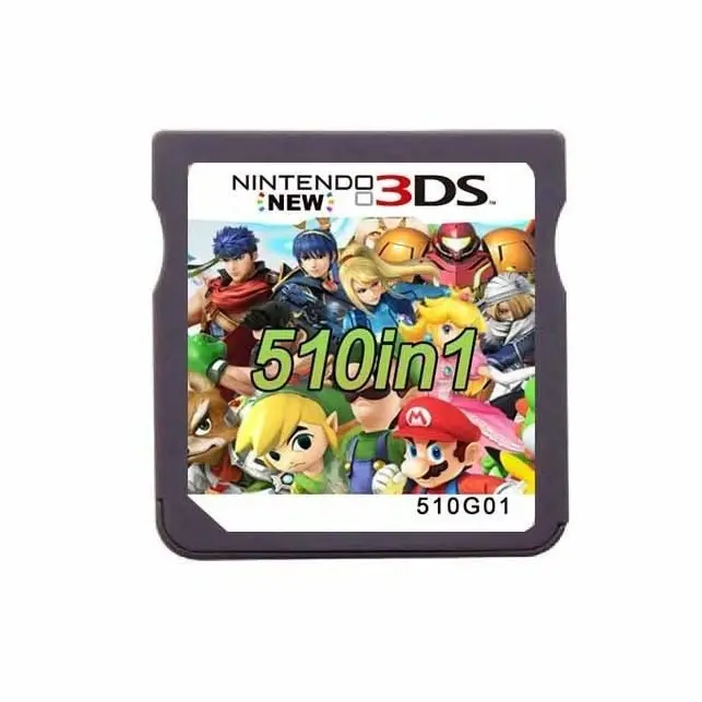 Nintendo DS 510 in 1 Games for NDS NDSL NDSi 3DS 2DS - Multi Game Collection
