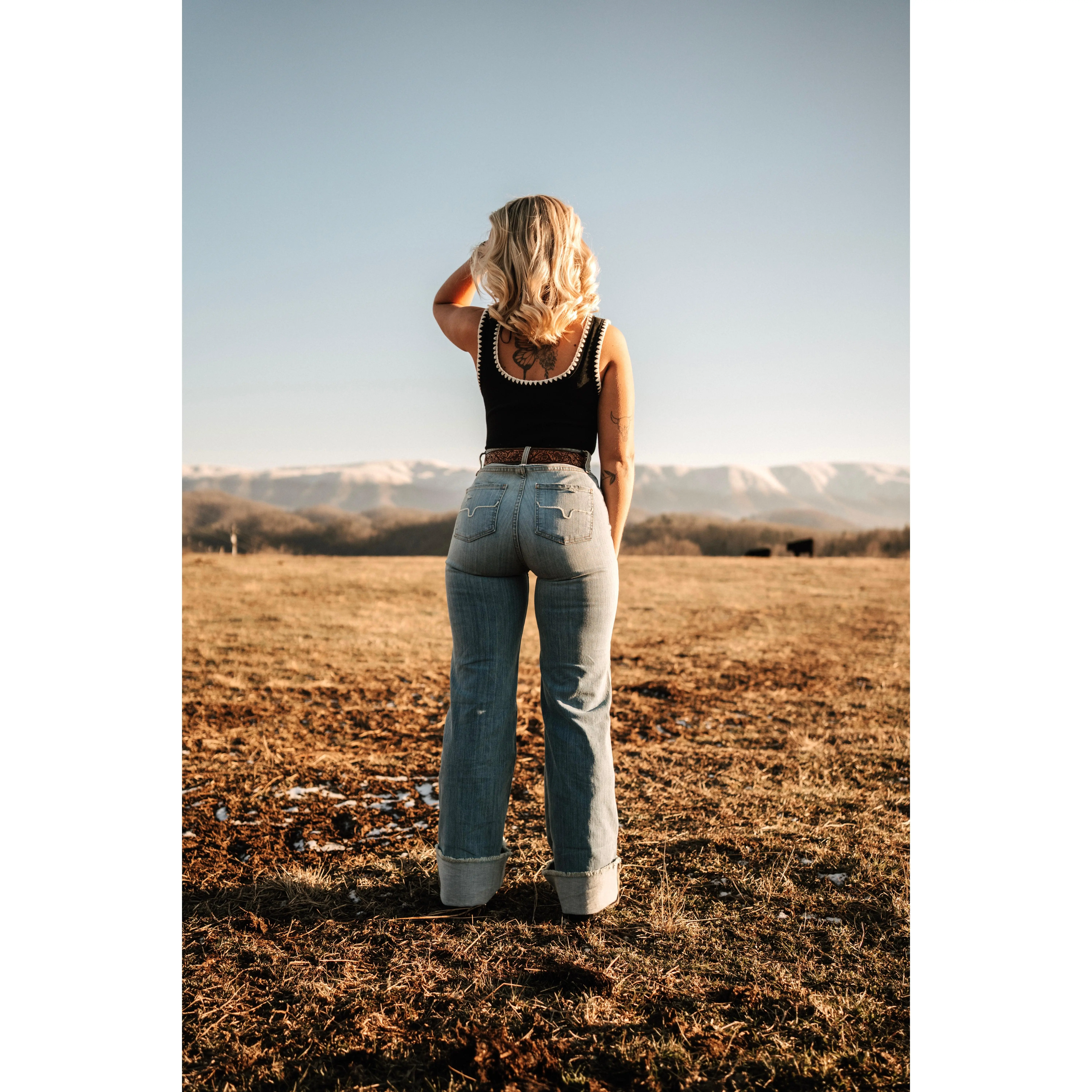 Kimes Ranch Olivia Light Wash Wide Leg Women's Jeans, Basic, Casual Kimes Ranch Olivia Light Wash Wide Leg Women's Jeans, Basic, Casual