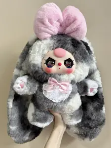 Baby Three-Sugar baby 400% V4 Plush toy doll ，Stuffed Anima，Backpack or clothing decoration，Soft Furry Collectibles，Stuffed Animal，Bunny Plush Dolls
