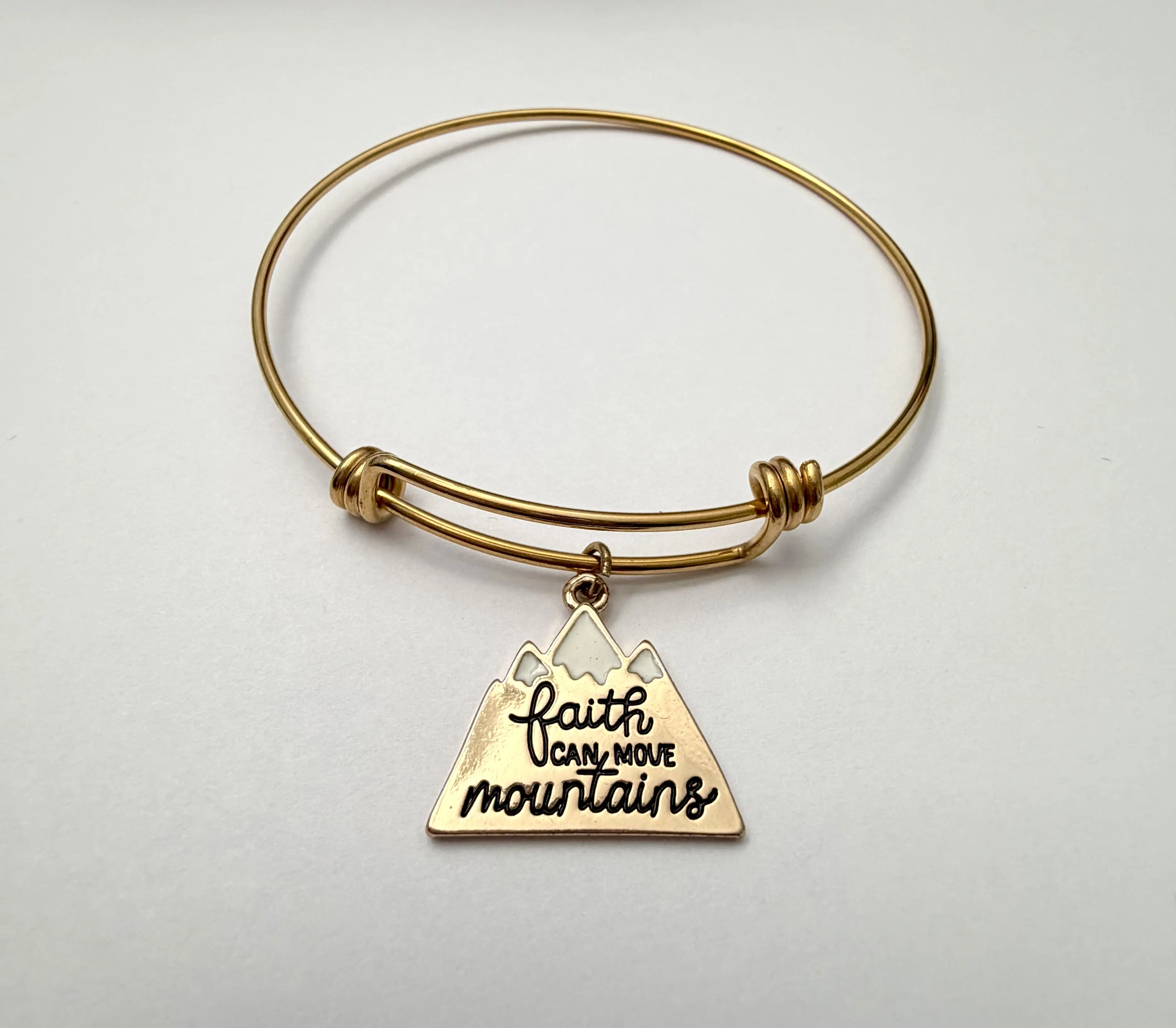 Faith Can Move Mountains Bracelet