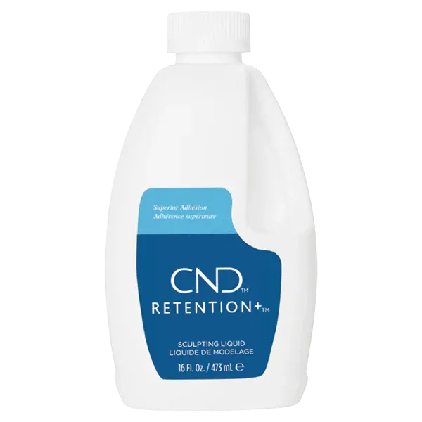 CND Retention+ Sculpting Liquid, Professional Acrylic Liquid Monomer, Superior Adhesion & Strength, 16oz