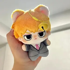 Kageyama Shigeo Plush Doll Keychain Bag Pendant Cartoon Anime Mob Figure Reigen Arataka Plushies Kawaii Stuffed Toys Collection