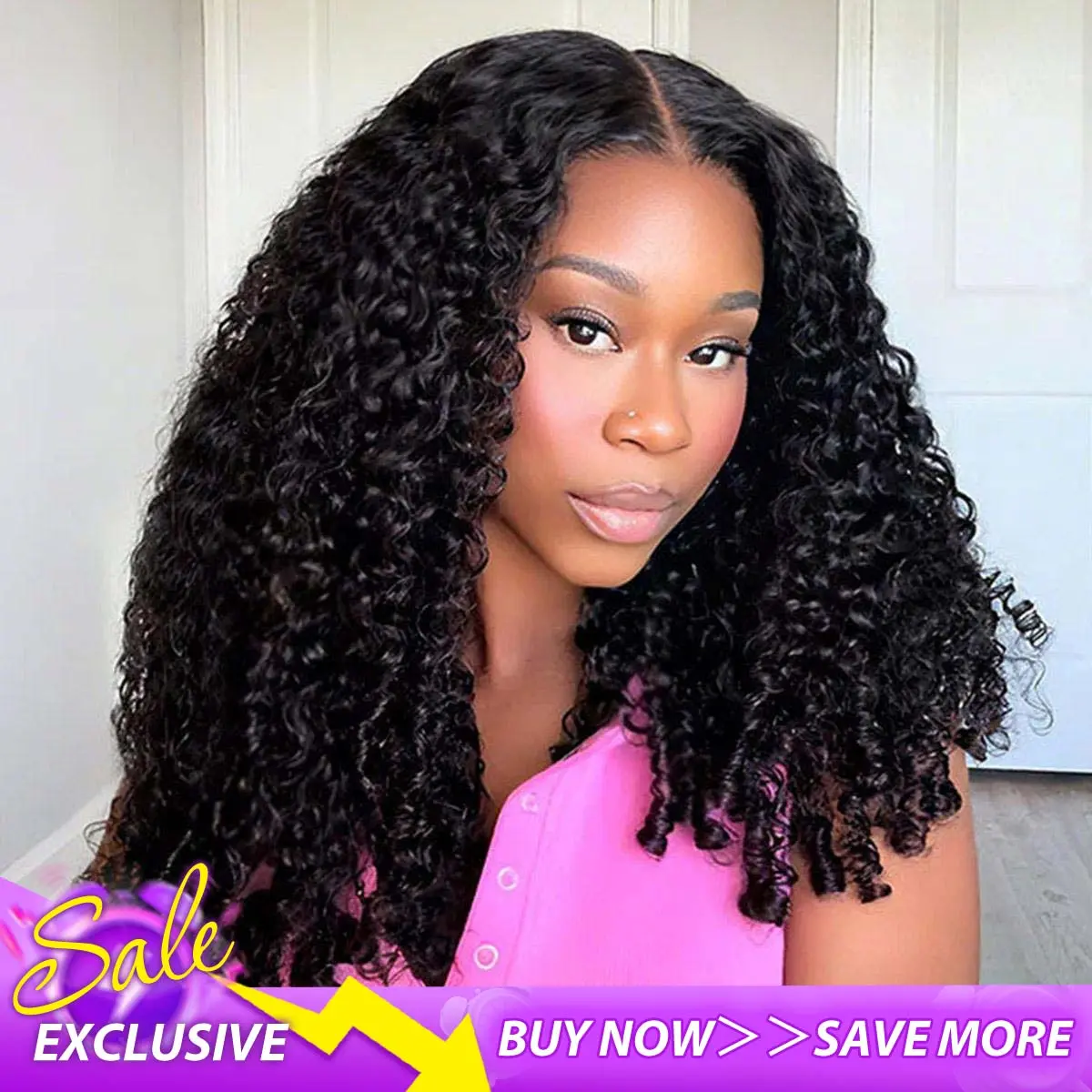 [Special Deal] OQ HAIR Burmese Curly Pre-Everything Wear Go Wig 9x6T Part Glueless Human Hair Wigs With Drawstring for Beginner Friendly Vocation Hair Wigs