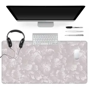 Extra Large Elegant Cloud Pattern Mouse Pad Soft Gaming Mouse Pad 35x16 Inch Computer Keyboard Mousepad Suitable for Families, Offices and Schools. Perfect Gift for Family Members and Friends