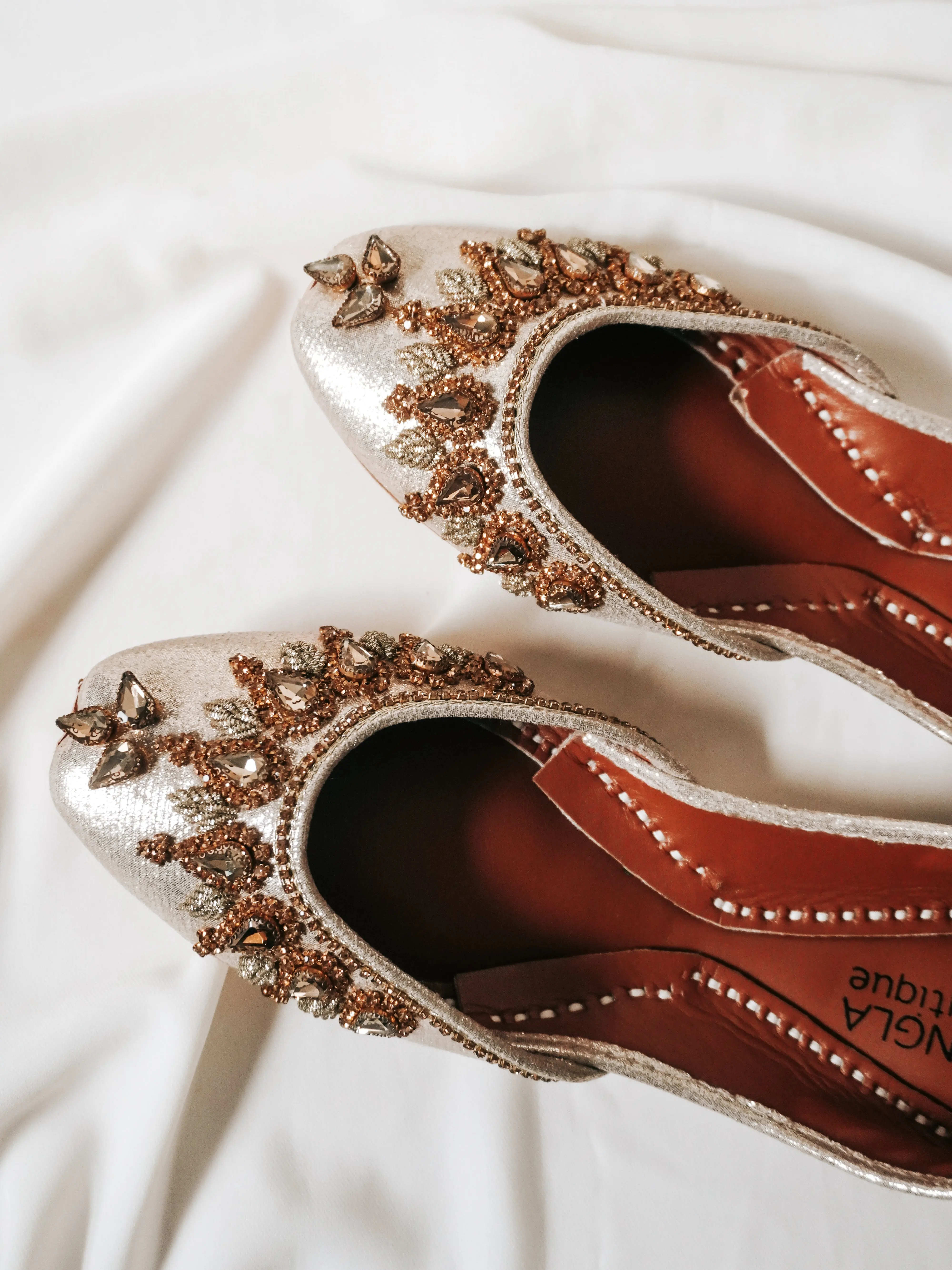 Golden Beige Jutti/Khussa
