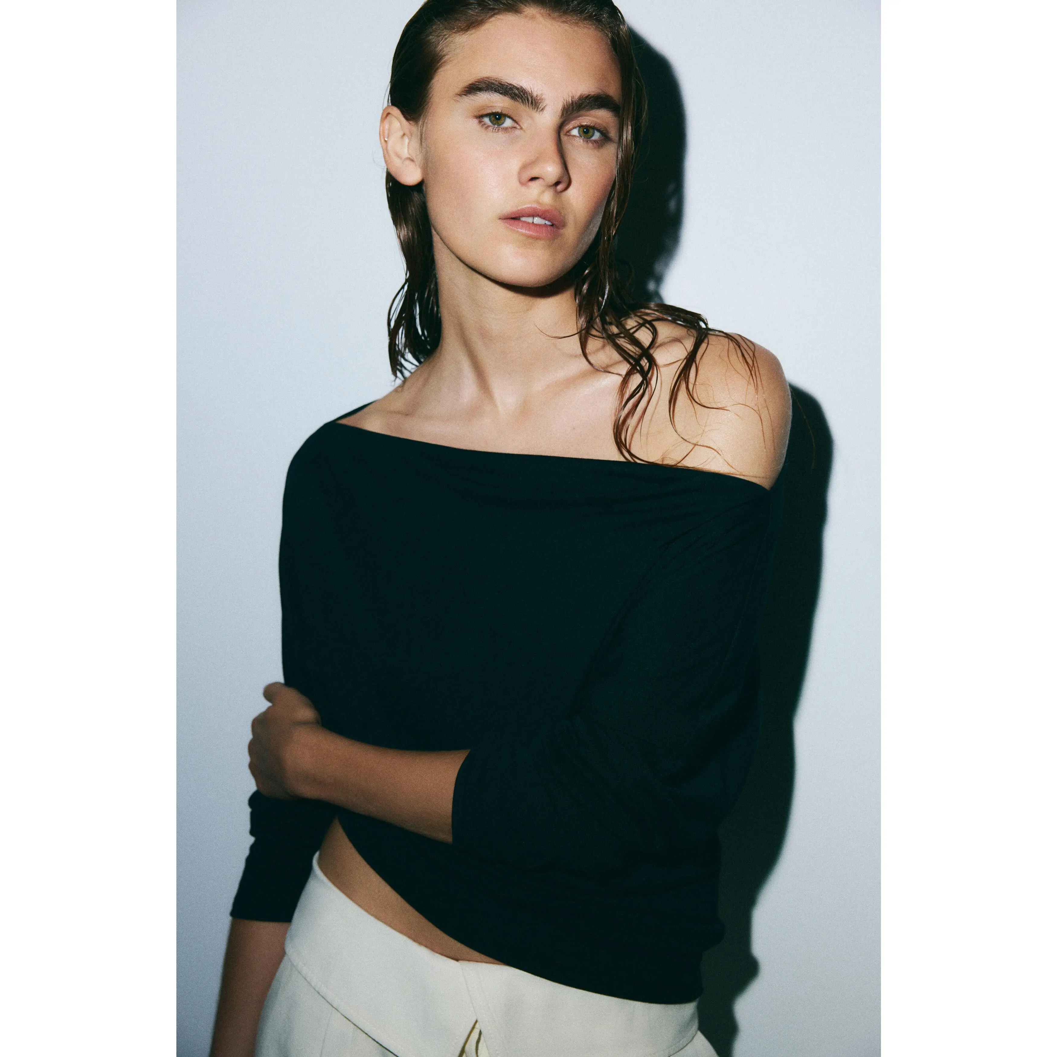 H&M Boat-neck top