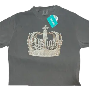 G&M Threads Yeshua is comfort colors Tshirt Street Evangelism Soft Durable Material Eye Catching Design Meaningful Gift - Menswear, Garment
