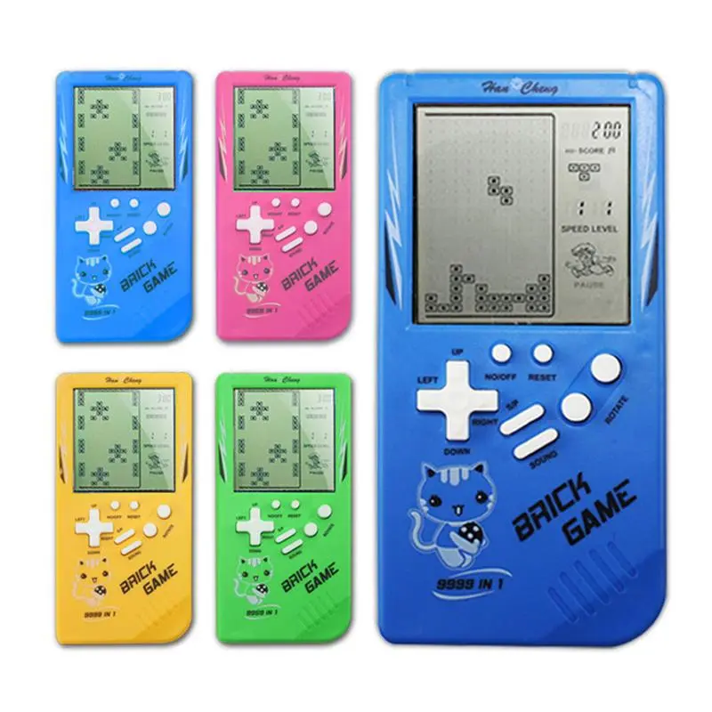 Mini Portable Retro Handheld Gaming Console, Classic Pocket Brick Game Machine, Educational Puzzle Toy for Kids