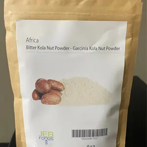 JEB FOODS Premium Garcinia Kola Powder - African Bitter Kola Nut Powder for Wellness Support, Culinary and Traditional Use Homemade Spice