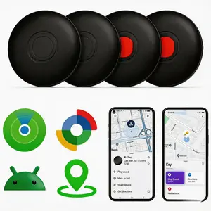 GPS Tracker, Mini Tracking Device with Weatherproof Magnetic Build Basic functions available without monthly fees Discreet GPS Tracker compatible with Apple Find My (for iOS users) Works with iPhone & Android