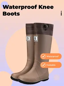 Elegant Knee-High Boots with Zip Closure, Fashionable Wedge Design, Perfect Winter Footwear for Style Lovers, Women