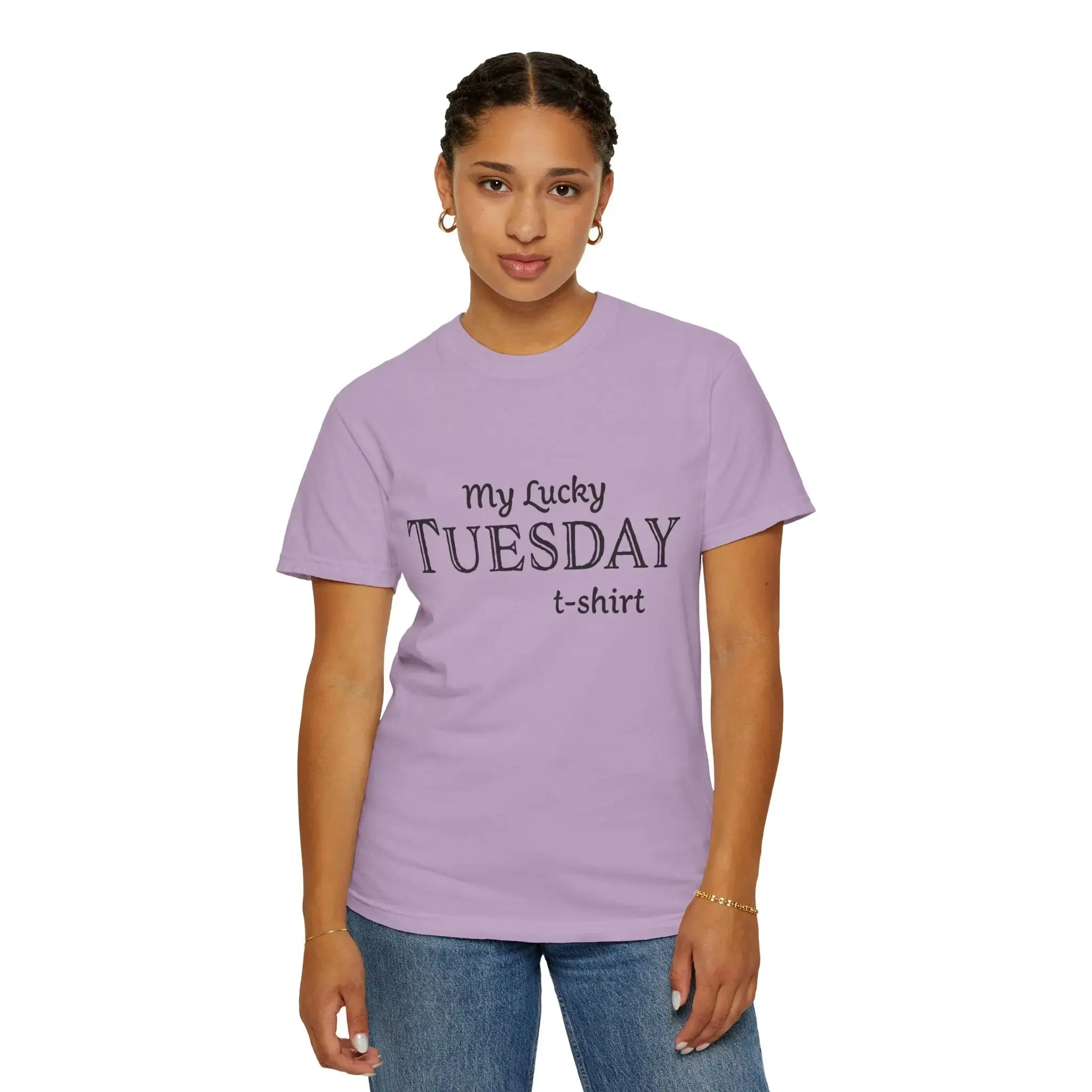 Weekdays Graphic Unisex Cotton Garment-Dyed T-Shirt 2