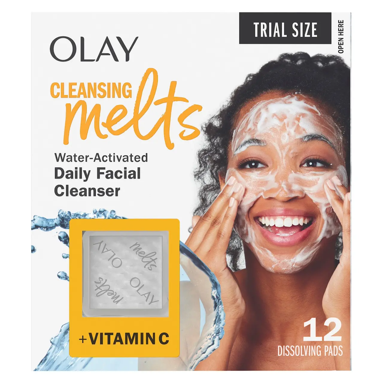 Olay Cleansing Melts + Vitamin C - Gentle Toning and Refreshing Face Wash, 12 Count Olay Cleansing Melts + Vitamin C - Gentle Toning and Refreshing Face Wash, 12 Count
