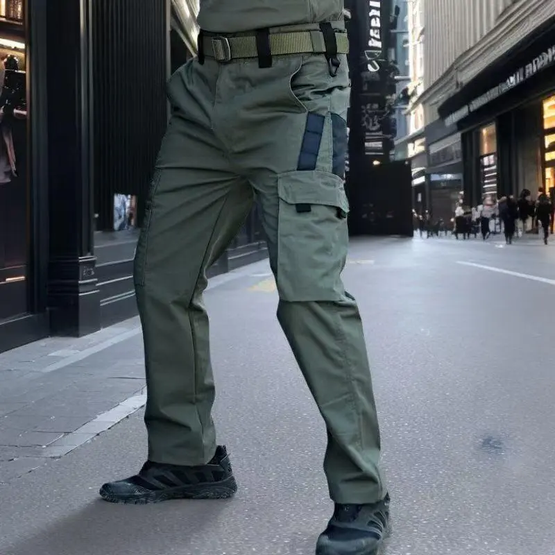 2025 Outdoor Tactical Wear resistant Function Waterproof Work Pants with Multiple Pockets Spring Autumn Men's and Women's New Style 2025 Outdoor Tactical Wear resistant Function Waterproof Work Pants with Multiple Pockets Spring Autumn Men's and Women's New Style