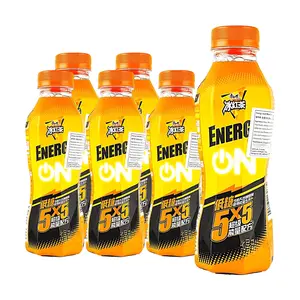 Master Kong Low Sugar Ice Tea Drink, 5x Natural Caffeine, 420ml x 6 Bottles, Refreshing Beverage for Energy Boost