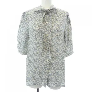 Pre-owned Celine Silk Small Leather Goods Short Sleeve Shirt