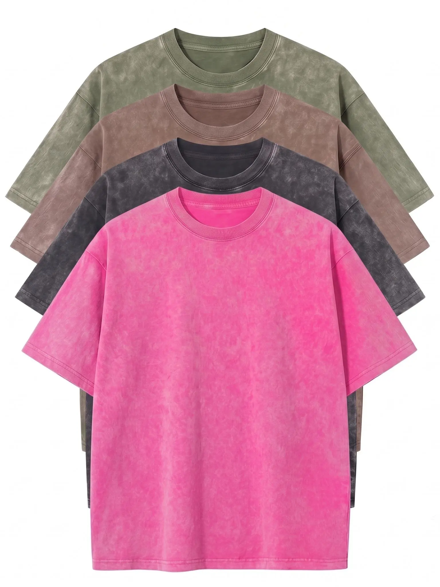 Premium Vintage Mineral Wash Tee | Cotton Y2K Streetwear Oversized Fit | Soft Breathable Moisture Wicking Comfort | Versatile Wear-Anywhere Style for Men Women | Multiple Retro Colors | Summer Everyday Essential Aesthetic Grunge Vibe | Fast Drying