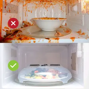 Magnetic Microwave Splatter Cover – BPA Free & Dishwasher Safe