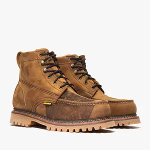 HERITAGE 6" MOC TOE AZTEC BROWN HERITAGE 6" MOC TOE AZTEC BROWN
