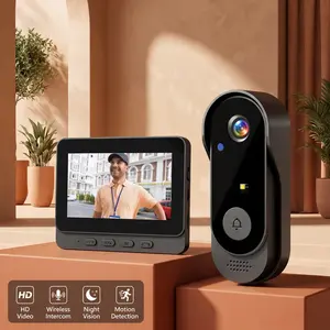 [SummerVibes] 2026 Upgraded X8 Wireless Doorbell Camera, Smart Visual Doorbell with Night Vision, Voice Changing, Waterproof Security Cam for Home Safety