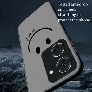 Oppo Reno Series Phone Case, Anti-Drop Full Coverage Lens Protector, Matte Simple Design, Suitable for Oppo Realme Models, Trendy Fingerprint Resistant