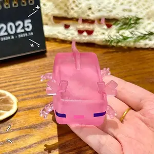 Cute Squeeze Toy, Decompression Squeeze, Soft Kawaii Mini Salamander Plush, Party Gift, Stress Relief, Halloween Christmas Birthday, Squishies, Stress Relief Squishy, Durable and Stretchable