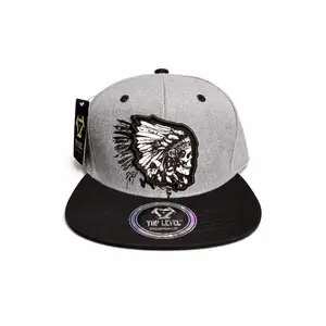 Top Level Skull Chief Snapback – Bold Streetwear Hat with Skull Design
