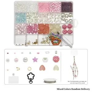 Each box contains 3745 beads. This jewelry making kit includes a fantasy-themed DIY jewelry set. It is equipped with exquisite connecting accessories and an abundant supply of loose beads, making it perfect for creating a wide variety of DIY handicrafts.