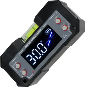 Agiuf Digital Angle Finder, Weytoll 3-IN-1 Digital Angle Gauge, Inclinometer Bevel Gauge for Woodworking Sawblade with Magnetic Base, Measures 4 x 90° Range with Clear Display and Digital Protractor