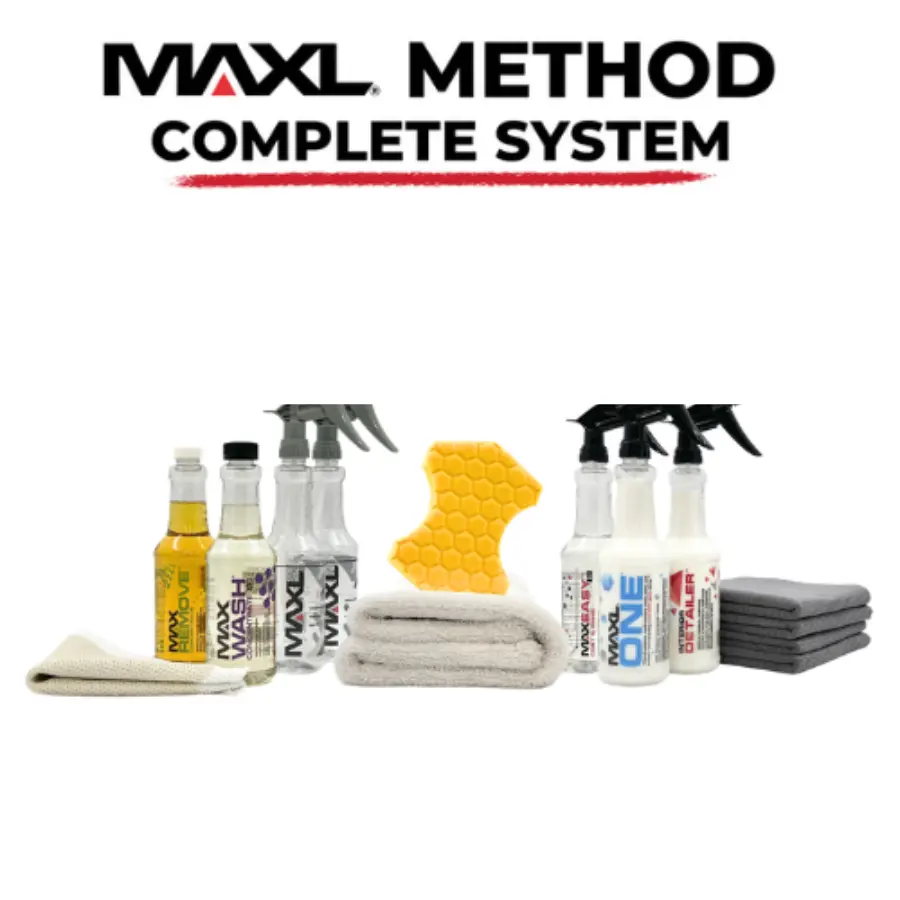 MAXL Method Complete System – All-in-One Solution for Cleaning, Shining, and Protecting Your Vehicle! Car Detailing Kit for Beginners and Pros — Detailing Products