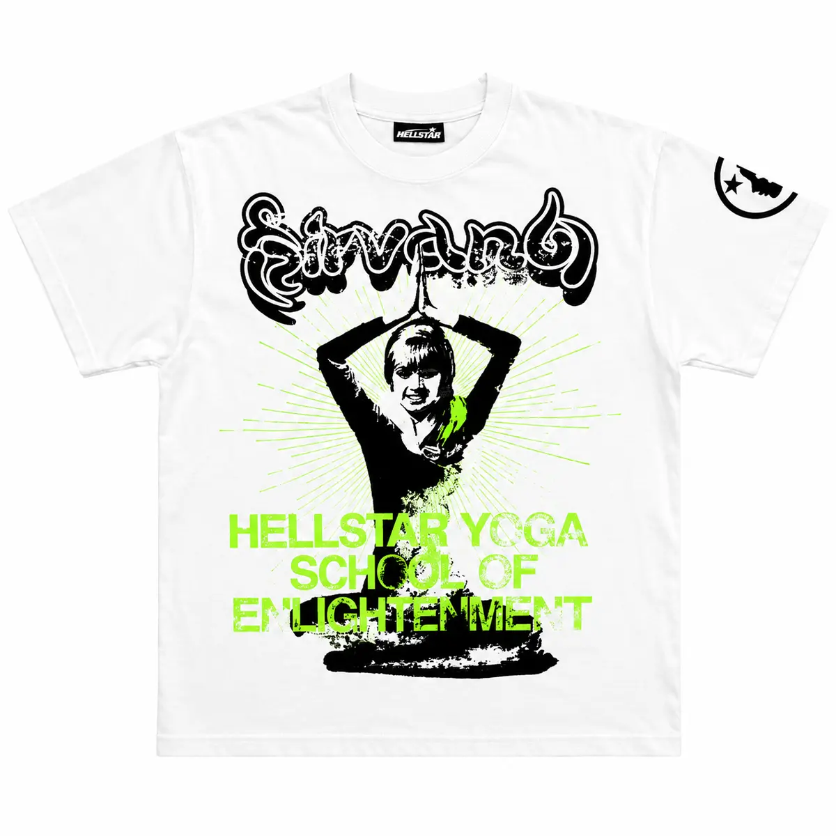 Hellstar 'Yoga Remix' Tee White
